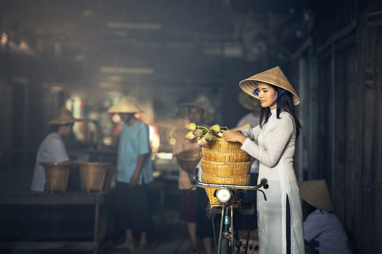 non la - vietnam y camboya