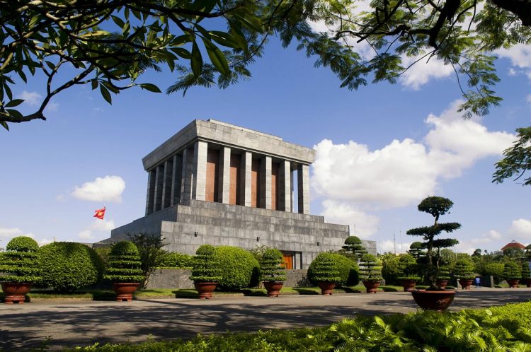 El Mausoleo de Ho Chi Minh - capital de vietnam