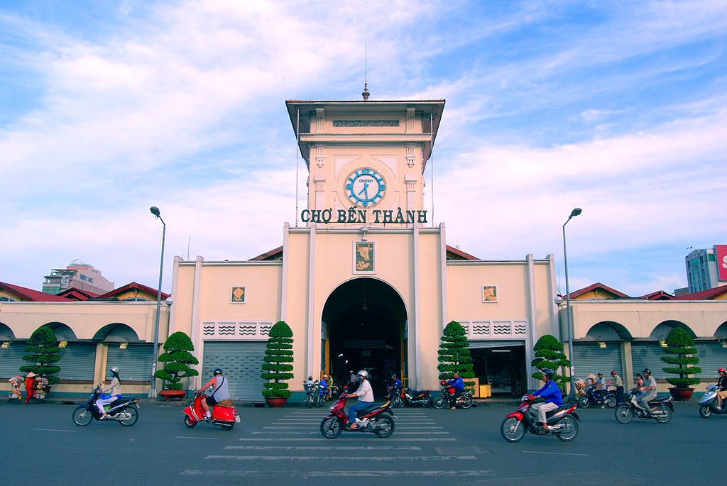 Mercado Ben Thanh Saigón, mercados famosos en Ho Chi Minh