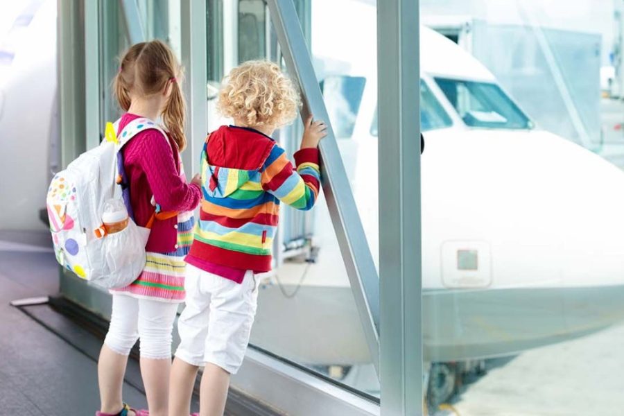 Use equipo de viaje apto para niños