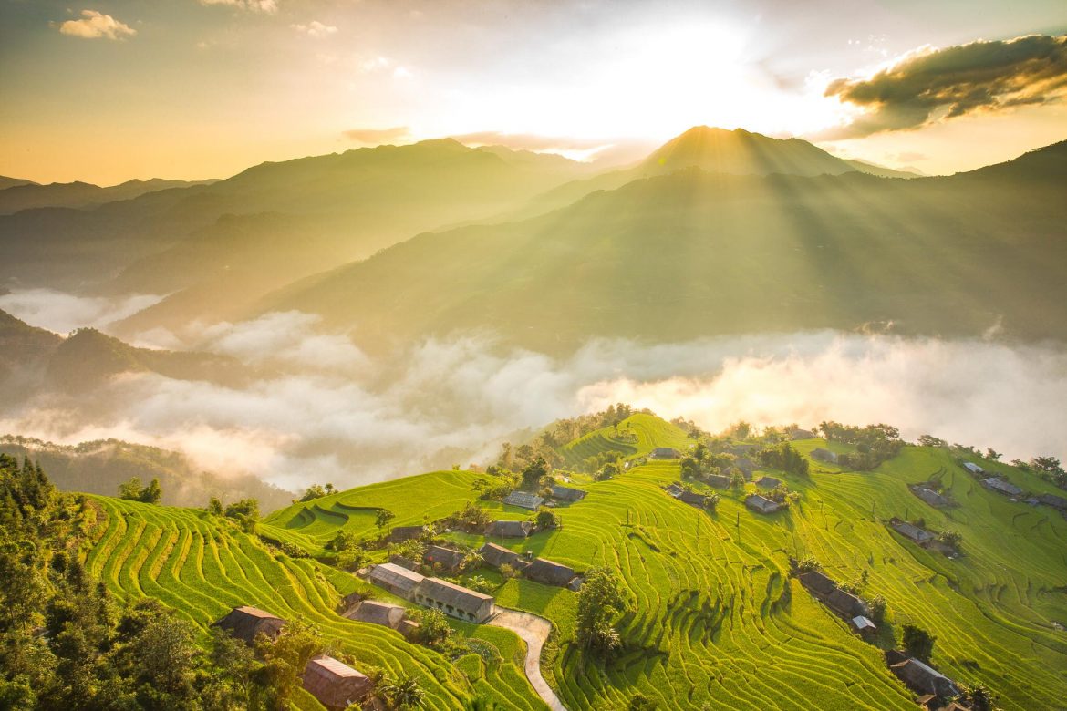 La mejor época para ver arrozales en Vietnam