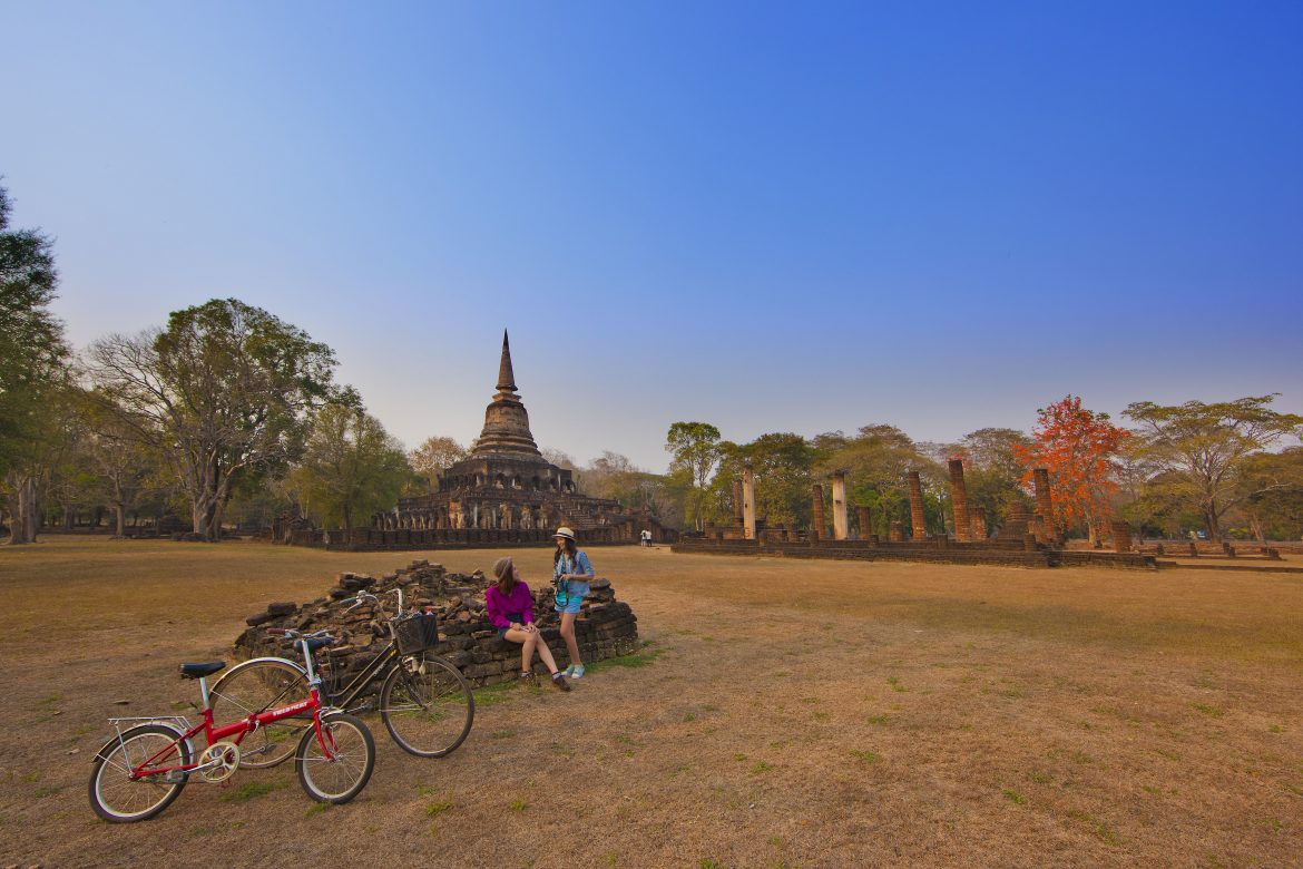 Ciclismo en Sukhothai, Tailandia, viajes ecológicos