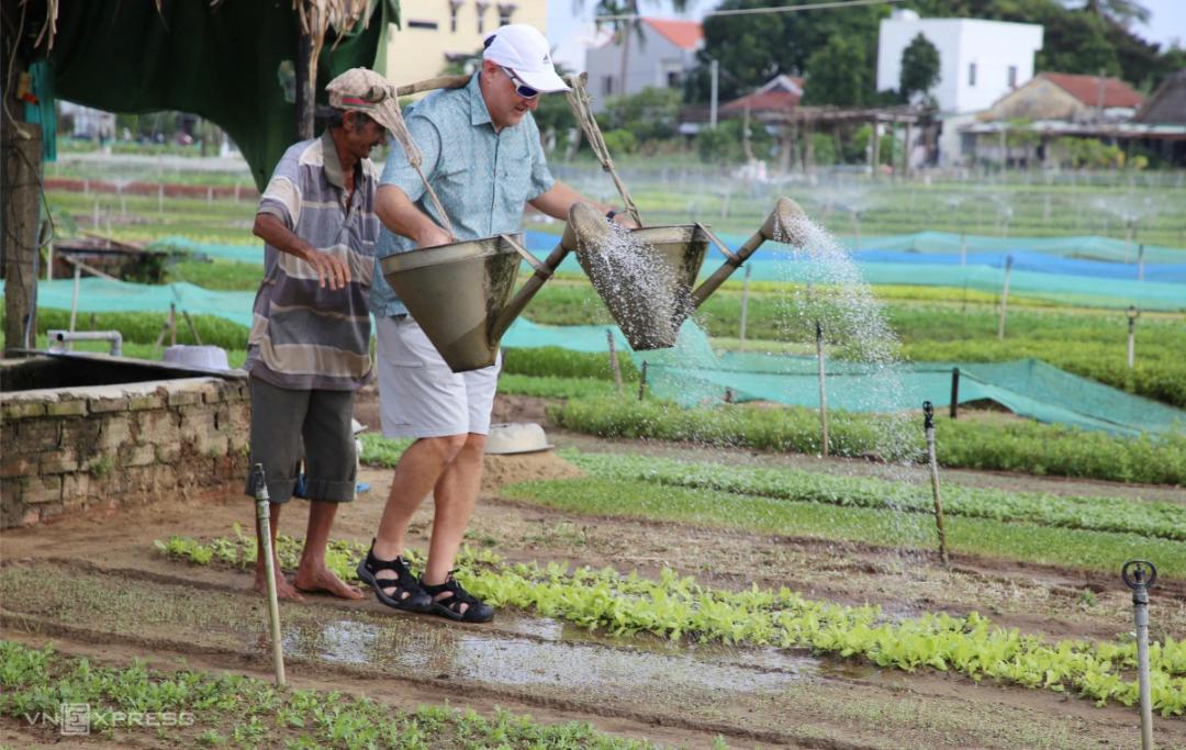 Pueblos turísticos vietnamitas, pueblo de Tra Que