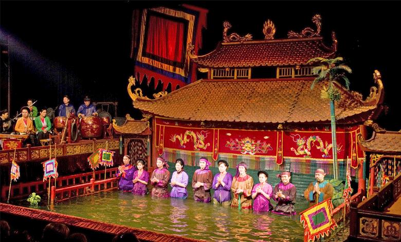 Teatro de Marionetas Acuáticas de Thang Long: Una delicia cultural