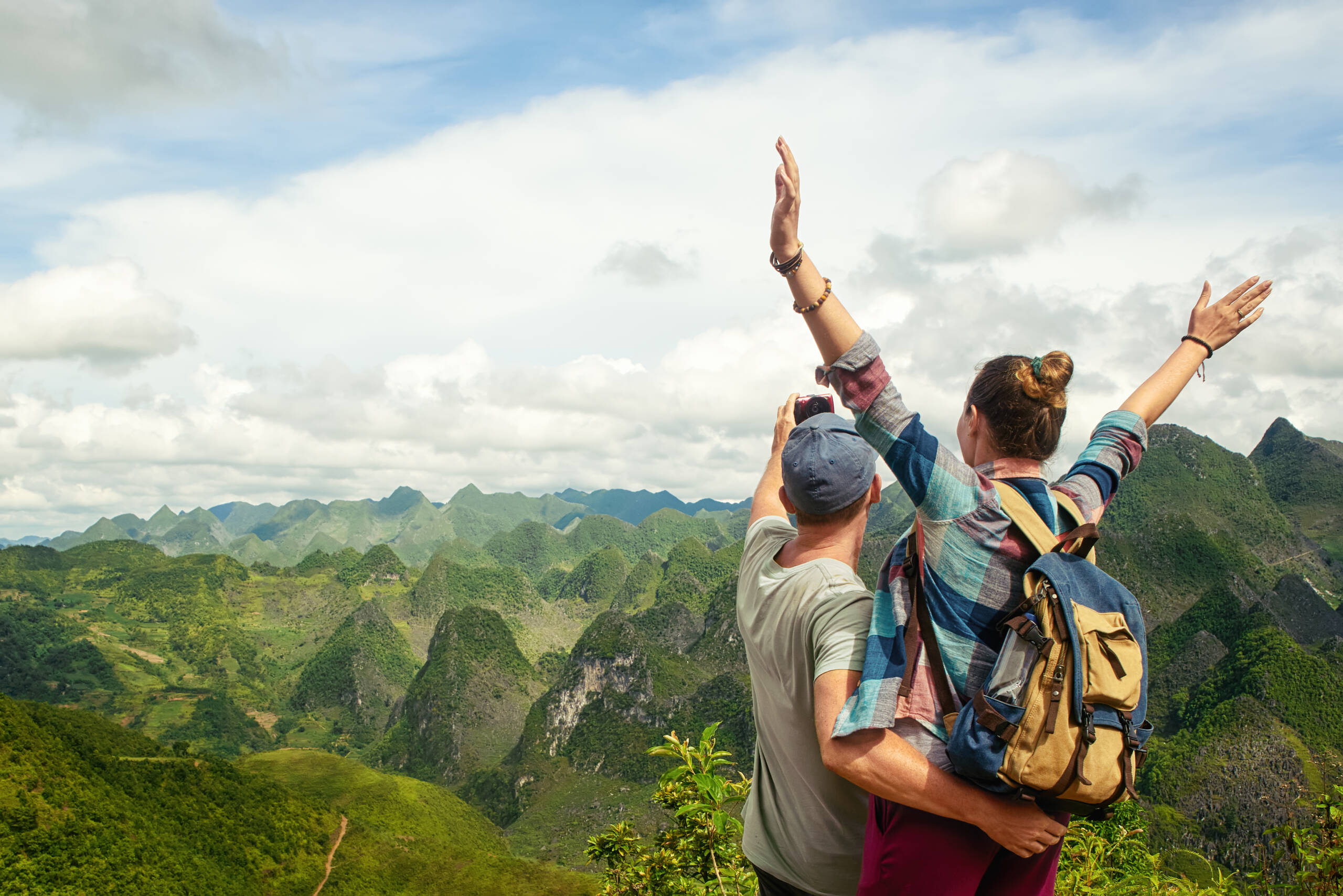vietnam viajes agencia pareja de Vietnam del Norte