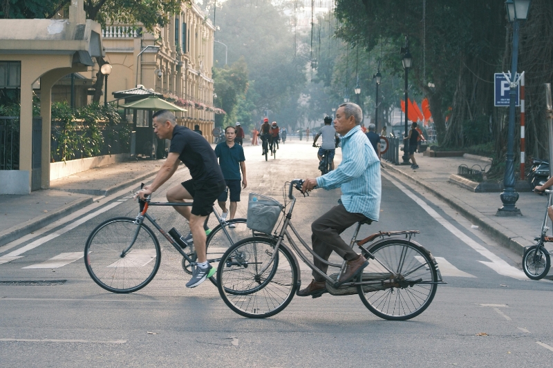 Llegada a Hanoi 