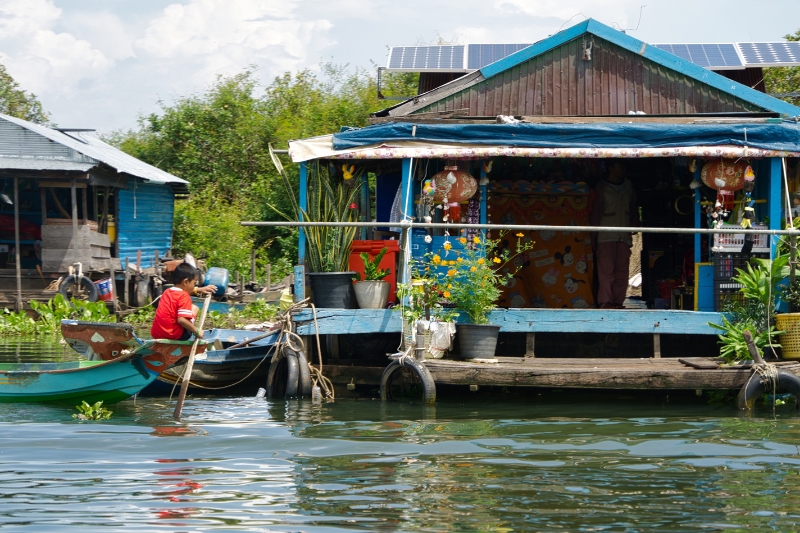 Pueblo flotante Kampong Phluk [Guía/D]  